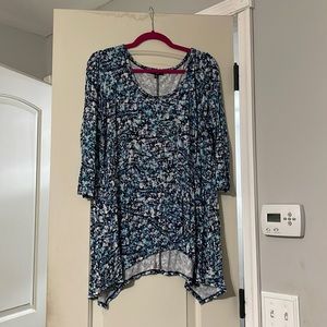 3/4 sleeve cotton top